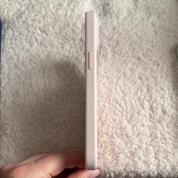 Apple Pink Silicone iPhone 15 Pro Max Case - Slim Protective Cover - Picture 5 of 8